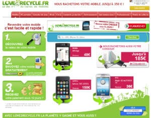 Recycler son mobile contre de l'argent