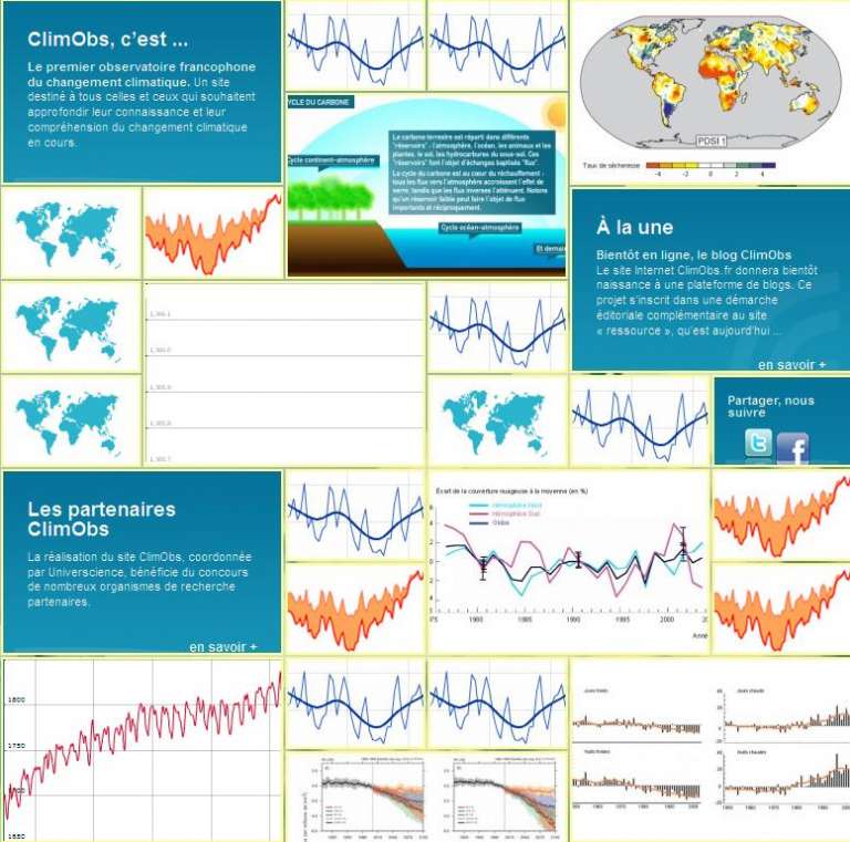 Climobs : Observatoire du changement climatique
