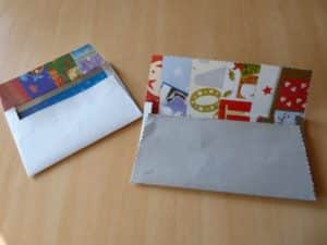 Enveloppes avec papier recyclé