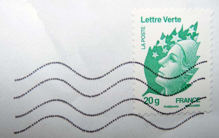 Petit geste écolo de La Poste : le timbre vert
