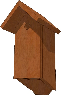 Construire un nichoir à oiseaux