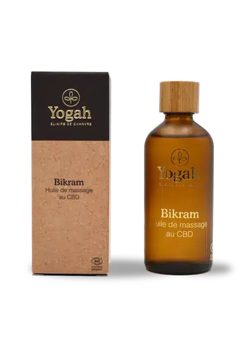 Bikram – Huile de massage Bio CBD