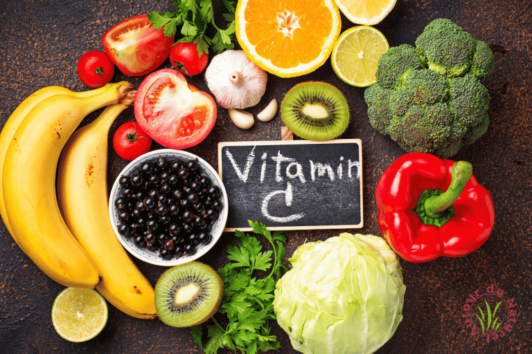 fruits et légumes contenant de la vitamine C