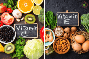 vitamine c et e
