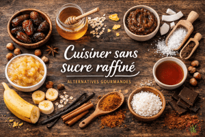 sucres non raffinés pour cuisiner sain et gourmand
